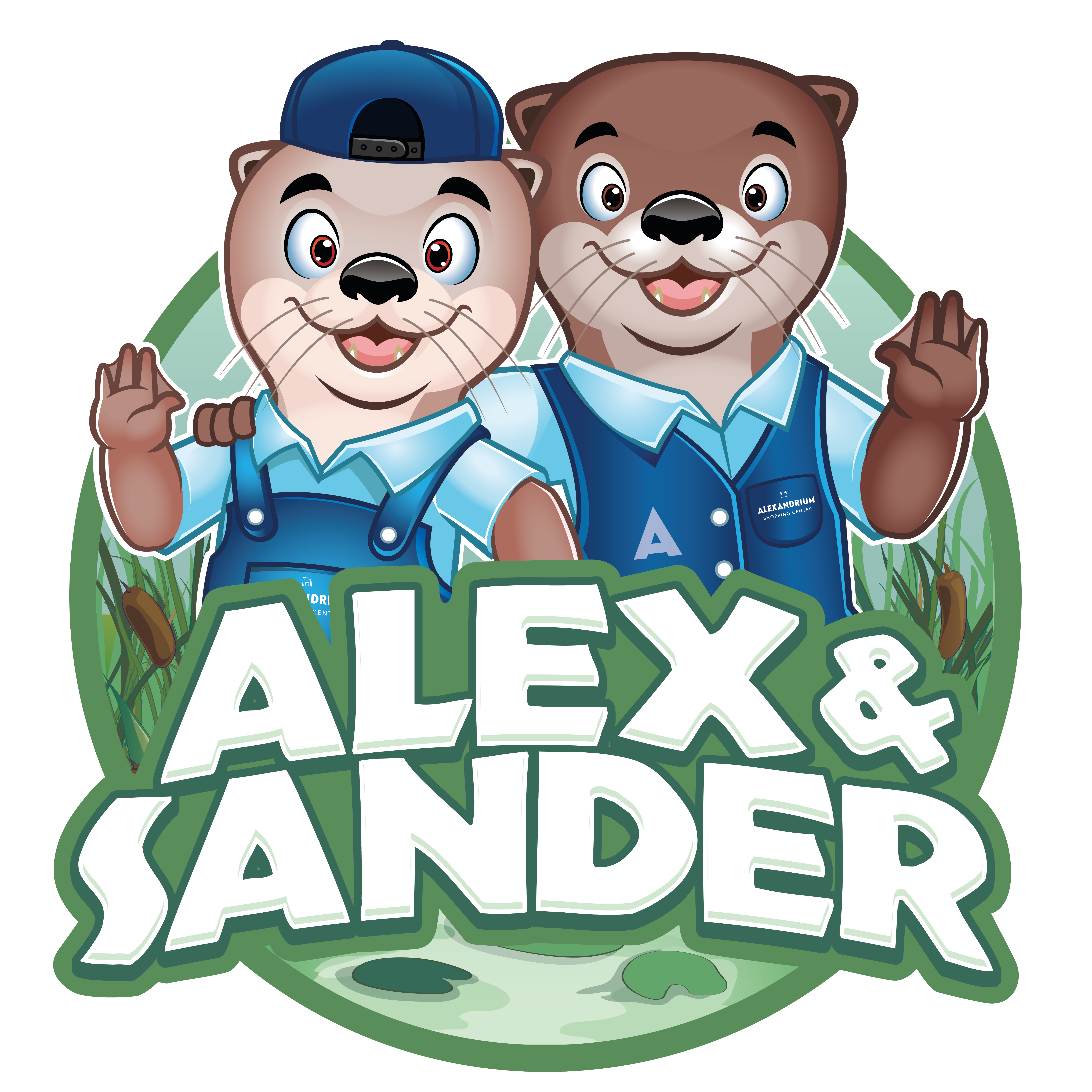 logo Alex & Sander Merchandise